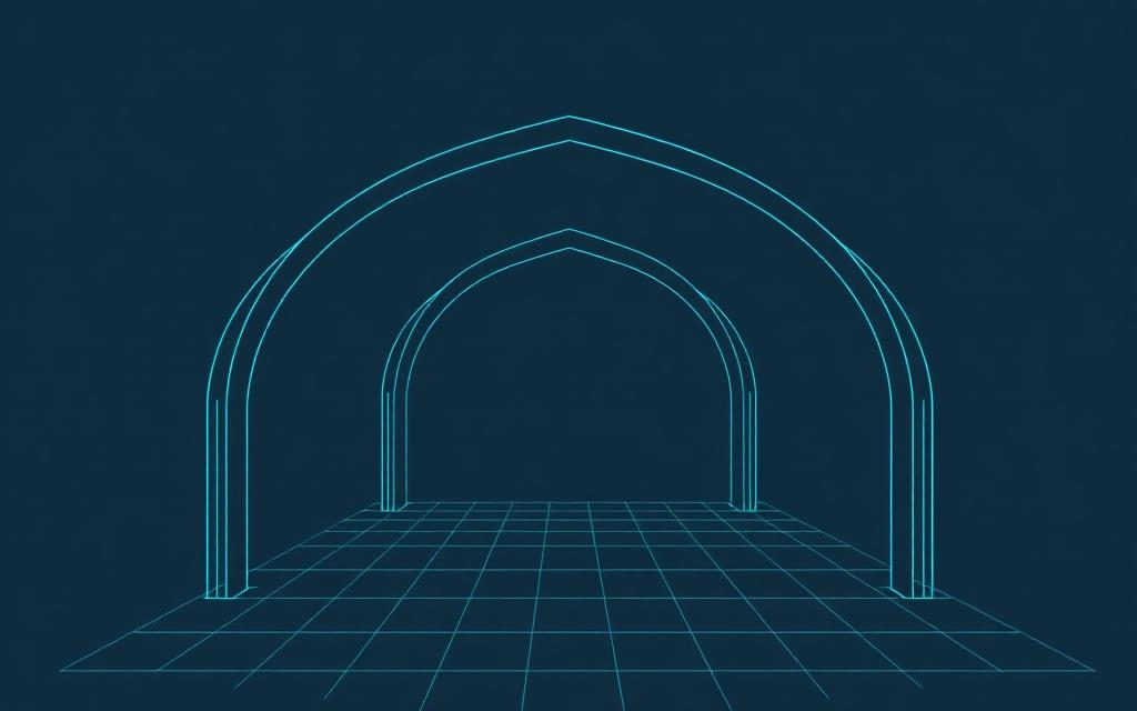 Schematic of a core banking estate where credit and channel data stays inside the bank's perimeter.